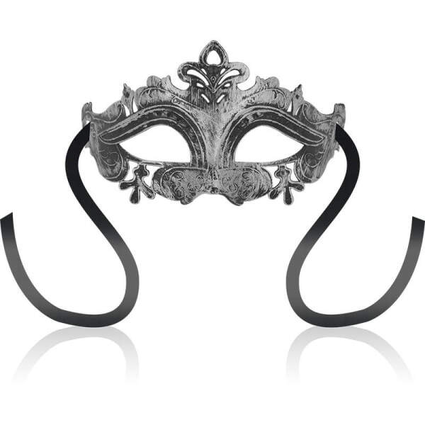 Ohmama - Venetian Style - Masker - PVC - Zilver - Afbeelding 2