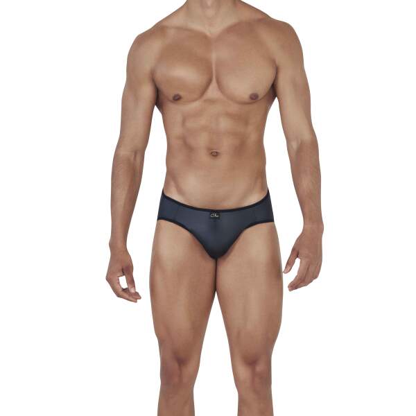 Clever Moda - Misty Jockstrap - Gouden Gesp - Wetlook - Zwart - Afbeelding 3