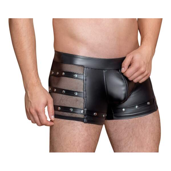 NEK - Short - Gaas - Studs - Wetlook - Zwart - Afbeelding 2