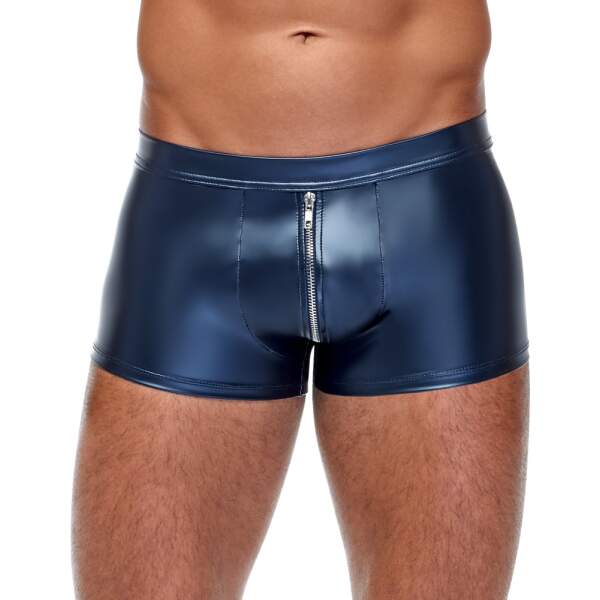 NEK - Short - Rits - Metallic - Blauw - Afbeelding 4