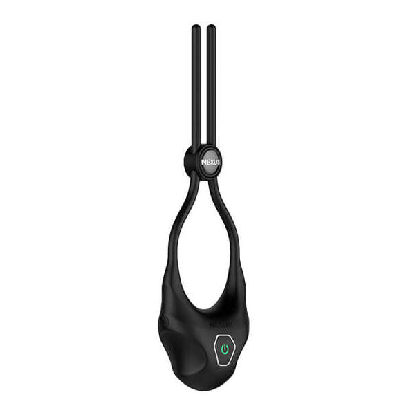 Nexus - Forge - Lasso - Cockring - Vibrerend - Zwart - Afbeelding 2