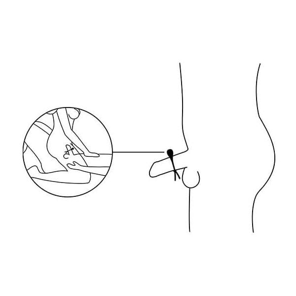 Nexus - Forge - Lasso - Cockring - Vibrerend - Zwart - Afbeelding 5
