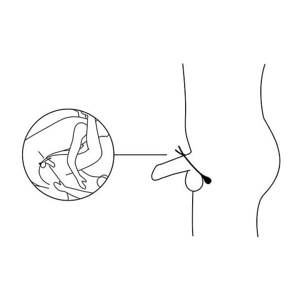 Nexus - Forge - Lasso - Cockring - Vibrerend - Zwart - Afbeelding 4