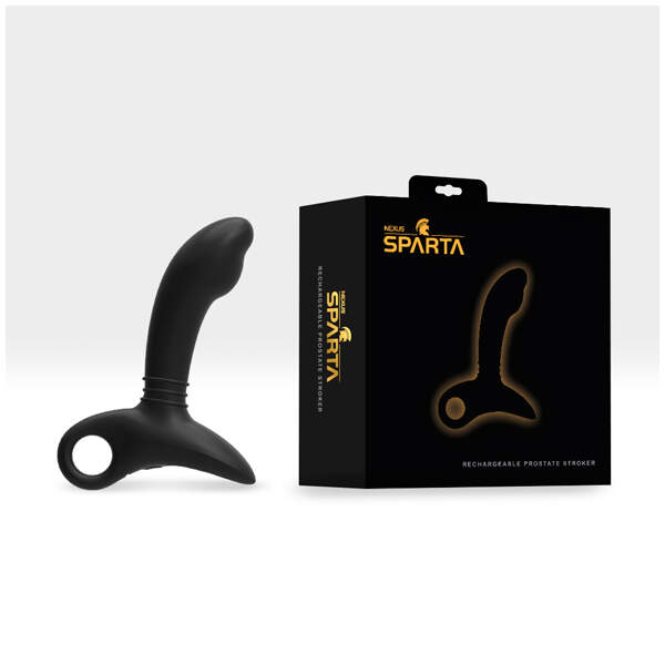 Nexus - Sparta Prostate Stroker - Prostaat Stimulatie - 5 Vibraties - Zwart - Afbeelding 2