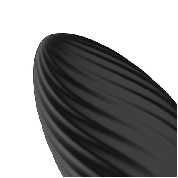 Nexus - Tornado - Butt Plug - Rotating - Vibrating - Siliconen - Zwart - Medium - Afbeelding 2