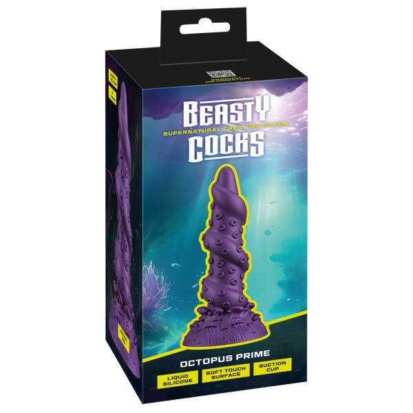 You2Toys - Beasty Cocks - Octopus Prime - Siliconen - Paars - Afbeelding 6