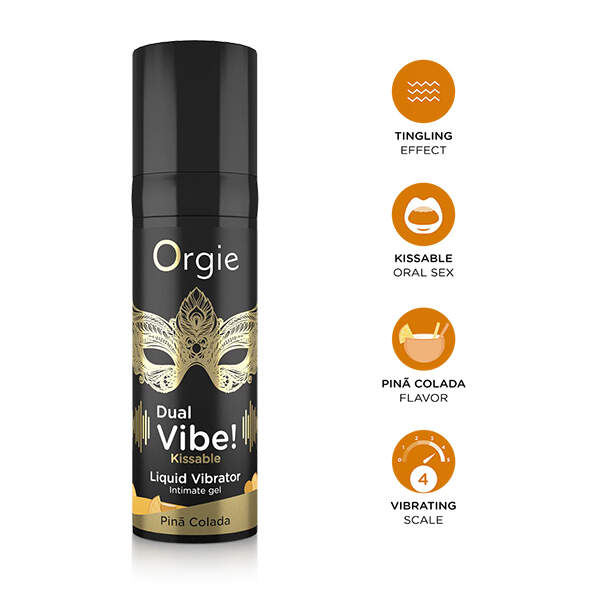 Orgie - Dual Vibe - Liquid Vibrator - Pinã Colada - Afbeelding 2
