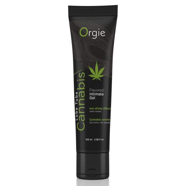 Orgie - Lube Tube Cannabis - Met Hennepolie - Glijmiddel Waterbasis -