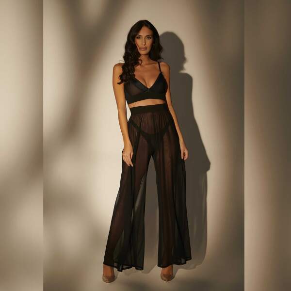 Patrice Catanzaro - Jun Pantalon - Gaas - Zwart