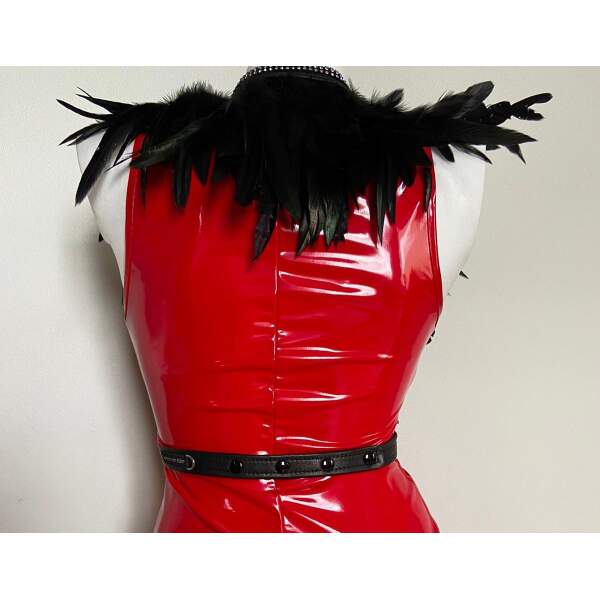 Collar Lopia 10 Zwart met Strass- Benno von Stein - Afbeelding 2