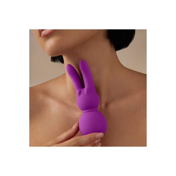 FemmeFun - Stubby 2 - Mini Clitoris Vibrator - Rabbit - Paars - Afbeelding 2