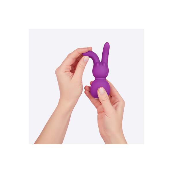 FemmeFun - Stubby 2 - Mini Clitoris Vibrator - Rabbit - Paars - Afbeelding 3
