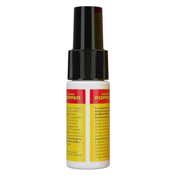 Rush - Herbal Popper - Natuurlijke Energizer - Spray - 15ml - Afbeelding 3