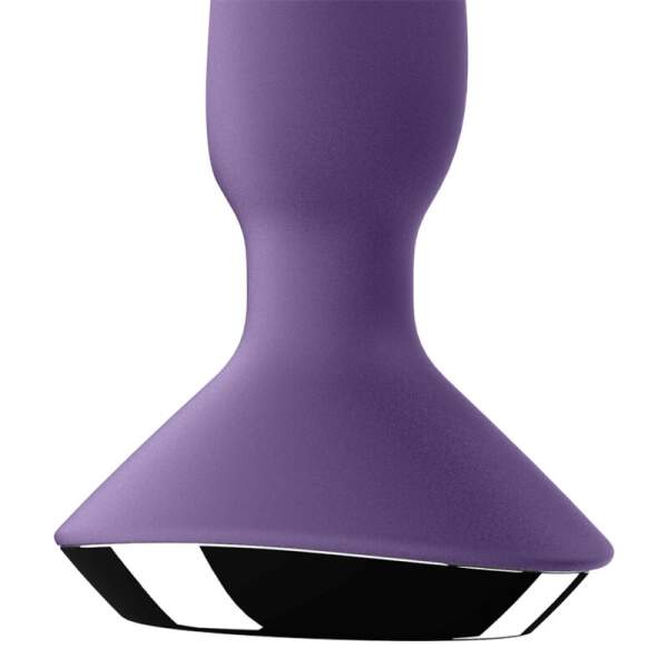 Satisfyer - Plug-Ilicious 1 - Vibrerende Butt Plug - App Controlled - Siliconen - Paars - Afbeelding 3