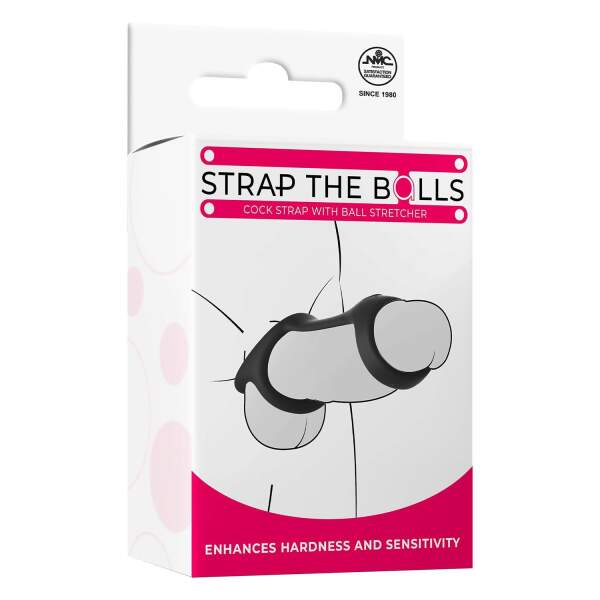 NMC - Cock Strap - Ball Stretcher - Siliconen - Maat L - Afbeelding 2