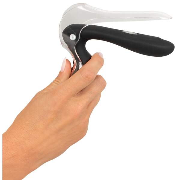 Bad Kitty - Speculum - Vibrerend - met LED lamp - Afbeelding 3