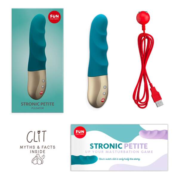 Fun Factory - Stronic Petite - Stotende Vibrator - G-Spot - Blauw - Afbeelding 5
