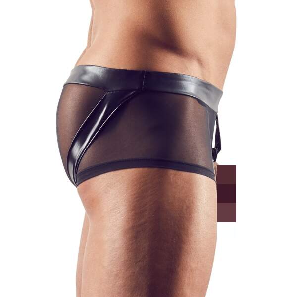 Svenjoyment Underwear - Short Showmaster - met Cockring - Gaas - Zwart - Afbeelding 2