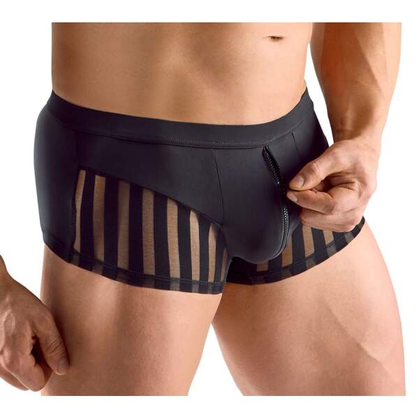 Svenjoyment Underwear - Short - Stripes - Microfiber - Zwart - Afbeelding 2