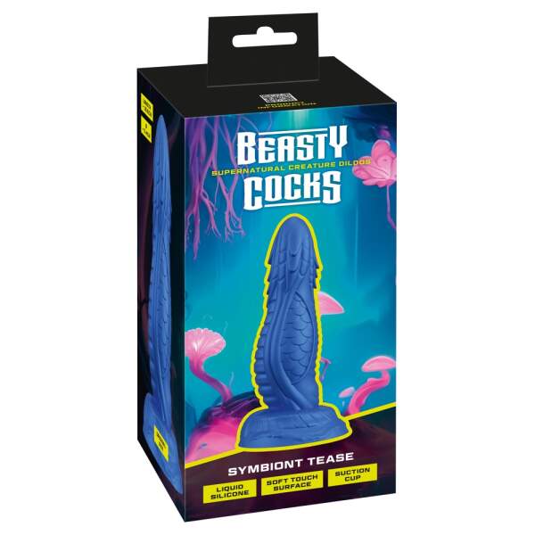 You2Toys - Beasty Cocks - Symbiont Tease - Siliconen - Blauw - Afbeelding 6