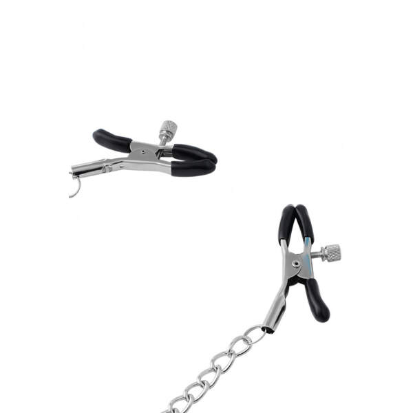 Verstelbare Tepelklemmen BITCH - Ketting - Metaal - Afbeelding 3