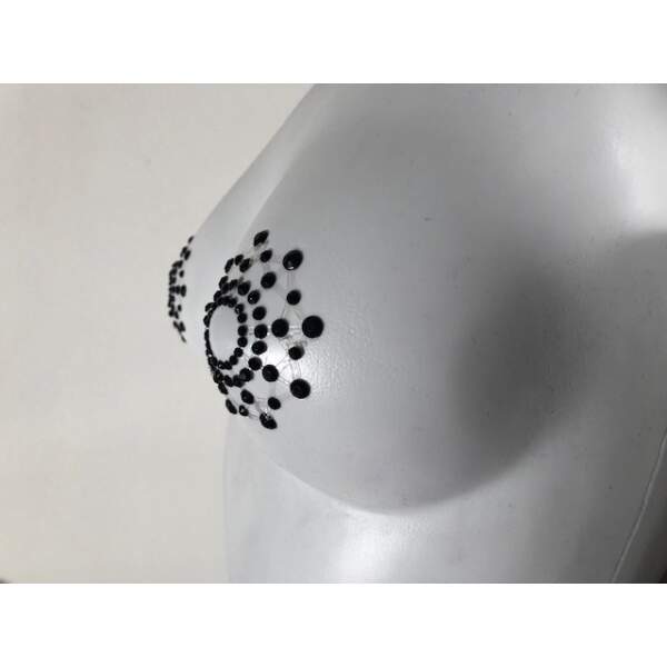 Tepelplakkers Black Strass