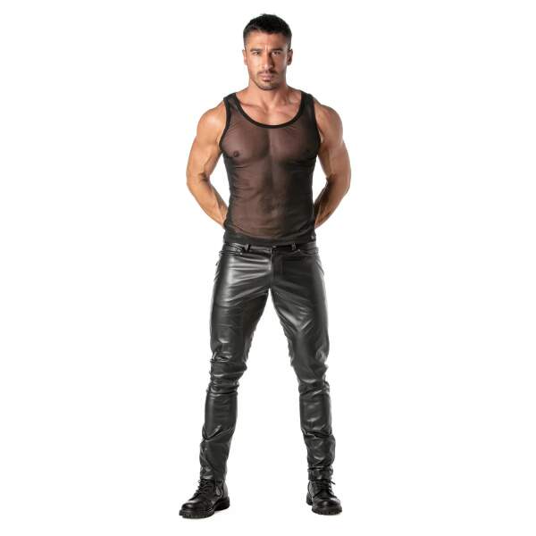 TOF PARIS - Tank Top - Gaas - Zwart - Afbeelding 4