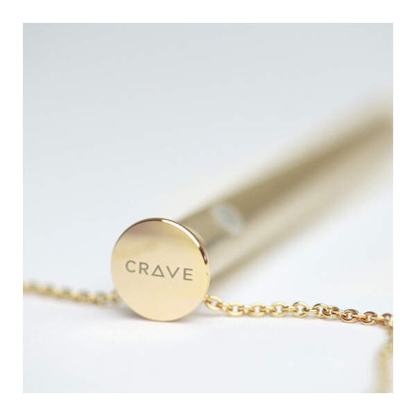 Crave - Vesper Vibrator -  Ketting - 24KT-Goldplated - Afbeelding 3