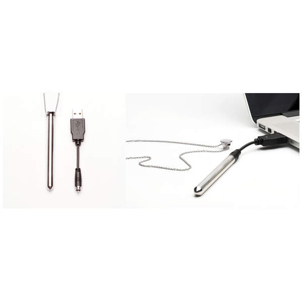 Crave - Vesper Vibrator - Ketting - Zilver - Afbeelding 4