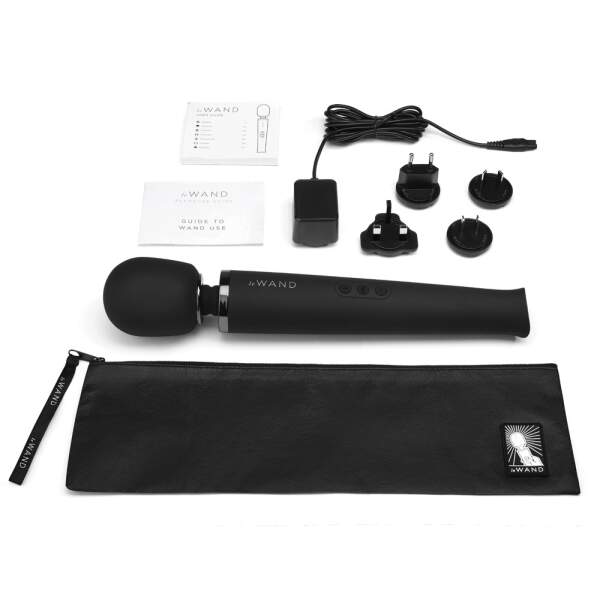 Le Wand - Wand Vibrator - Clitoris Vibrator - Oplaadbaar - Zwart - Afbeelding 3