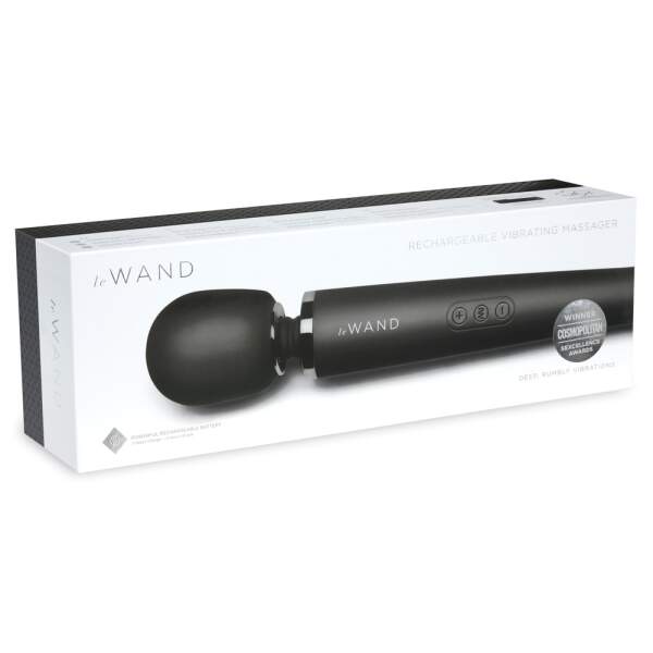 Le Wand - Wand Vibrator - Clitoris Vibrator - Oplaadbaar - Zwart - Afbeelding 4