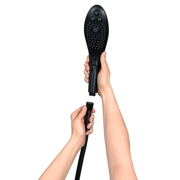 Womanizer - Wave - Intiem Douchekop - Zwart - Afbeelding 7