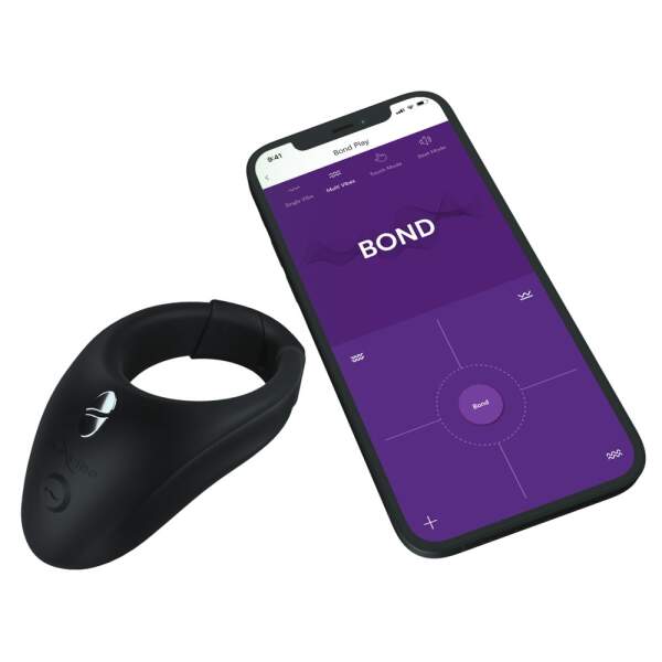 We-Vibe - Bond - Undercover Tease - Vibrerende Cockring - Zwart - Afbeelding 2