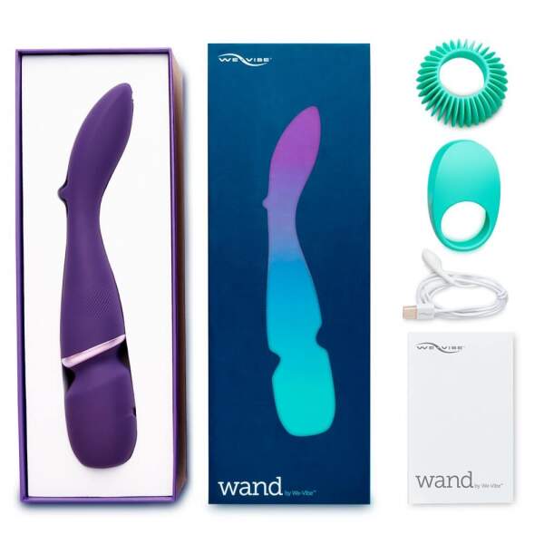 We-Vibe - Wand - Vibrator - Clitoris Vibrator - Oplaadbaar - Paars - Afbeelding 5