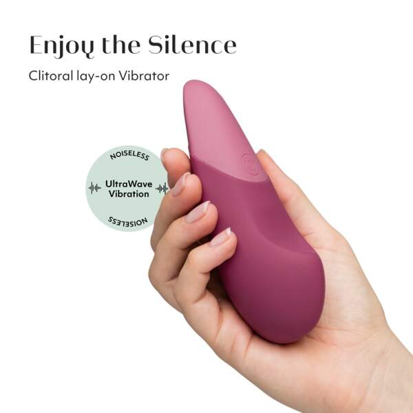 Womanizer - VIBE - Lay on Vibrator - UltraWave - Silent - Dusky Pink - Afbeelding 5