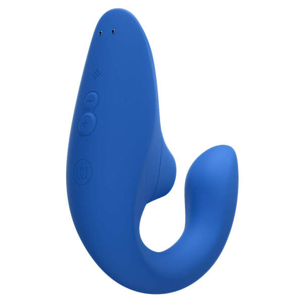 Womanizer - Blend - Clitoris Luchtdruk Stimulator - G-Spot Vibrator - Rabbit - Vibrant Blue - Afbeelding 4