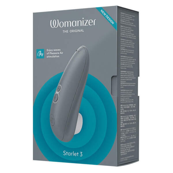 Womanizer - Starlet 3 - Clitoris Vibrator - Luchtdruk - Grijze - Afbeelding 5