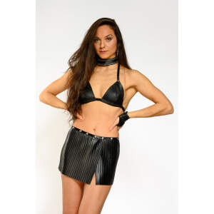 Benno Von Stein - Skirt Avyria - PU-leer - Zwart