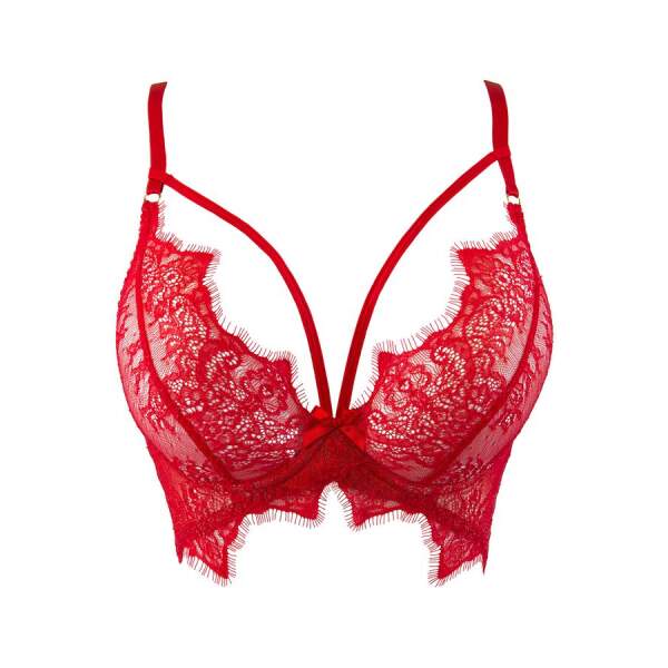 Axami - BH - Eyelash Kant - Rood - Afbeelding 4