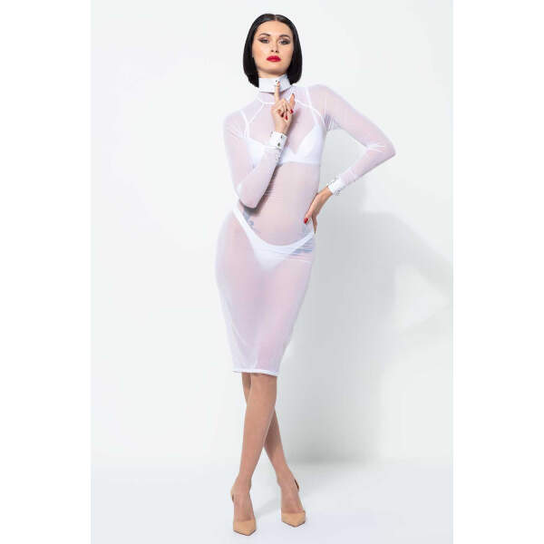 Patrice Catanzaro - Azia Jurk - Gaas - Wit
