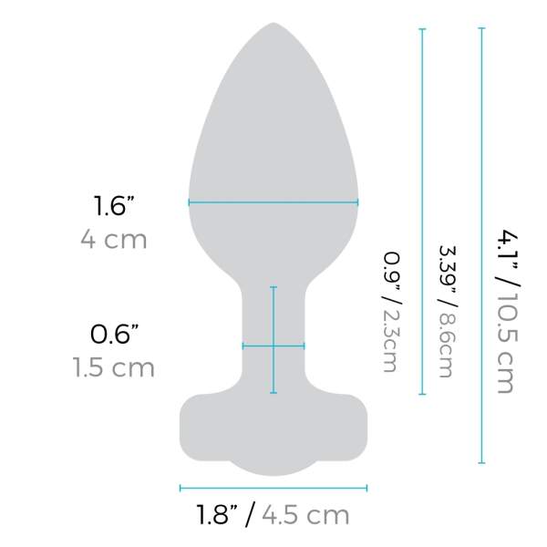 b-Vibe - Vibrating Butt Plug - Jewel - Siliconen - Zwart - M/L - Afbeelding 8