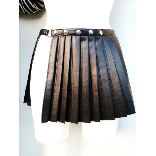 Benno Von Stein - Skirt Patrycia - PU-leer - Zwart - Afbeelding 4