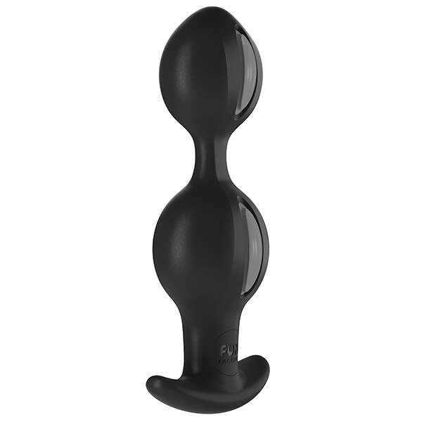 B Balls Duo Anaal Plug Met Motion Zwart - Fun Factory - Afbeelding 2