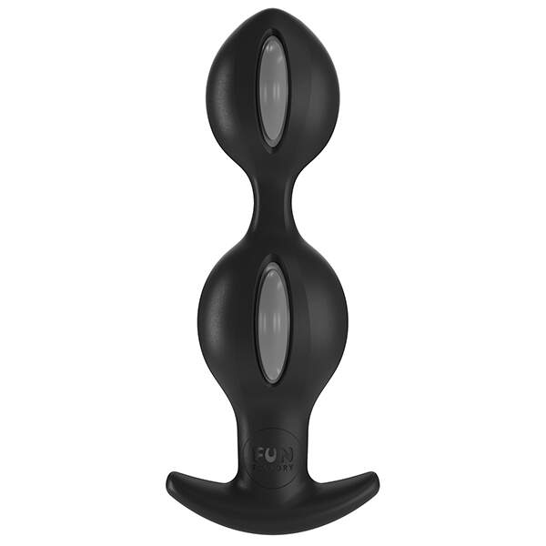 B Balls Duo Anaal Plug Met Motion Zwart - Fun Factory