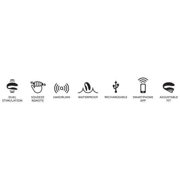 We-Vibe - Chorus - Vibrator voor Koppels - Remote Control - Paars - Afbeelding 4