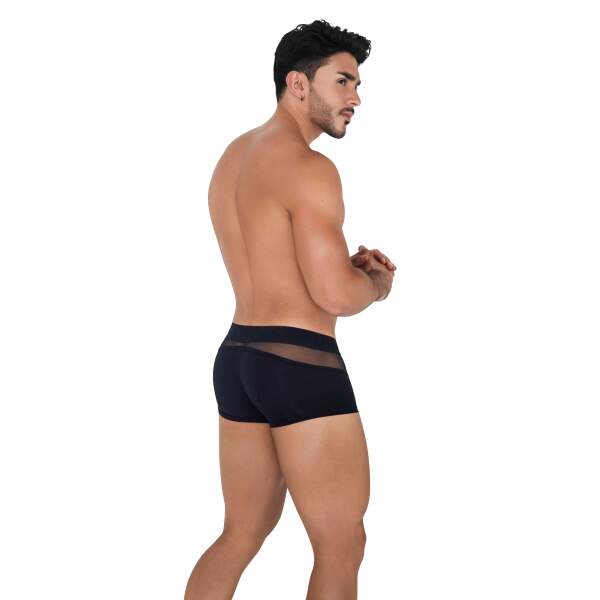 Clever Moda - Caspian Boxer - Gaas Inzet - Microvezel - Gaas - Zwart - Afbeelding 4