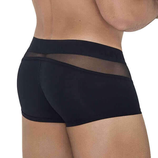 Clever Moda - Caspian Boxer - Gaas Inzet - Microvezel - Gaas - Zwart - Afbeelding 2