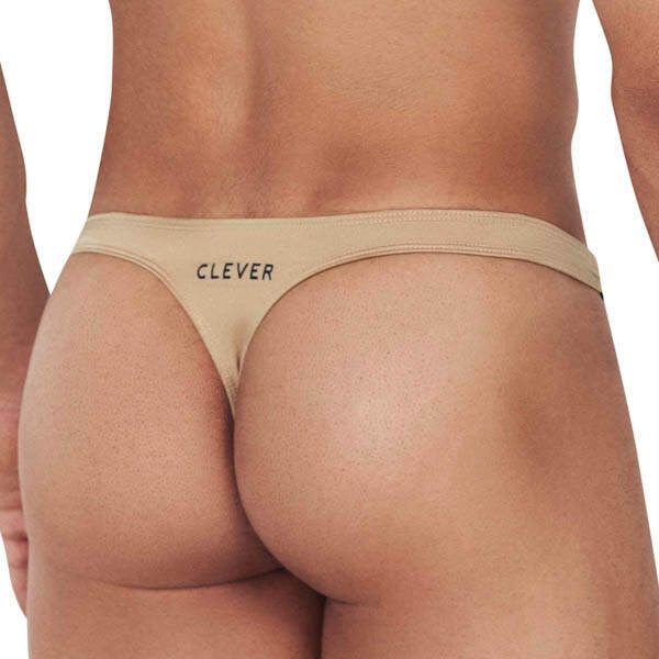 Clever Moda - Flashing Thong - String - Zand - Goud - Afbeelding 2