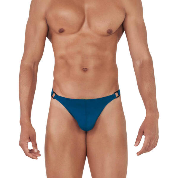 Clever Moda - Flashing Thong - String - Petrol Blauw - Afbeelding 3