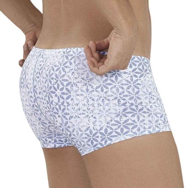 Clever Moda - Glorious Latin Boxer - Zacht Microvezel - Print - Wit - Afbeelding 2